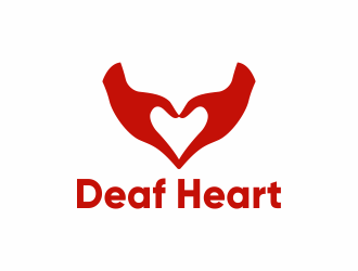 Deaf Heart logo design by goblin