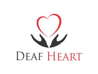 Deaf Heart logo design by tukangngaret