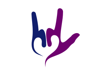 Deaf Heart logo design by dhe27