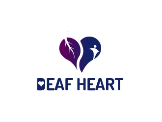 Deaf Heart logo design by BaneVujkov