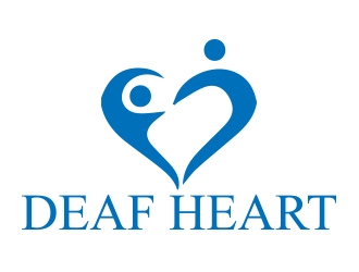 Deaf Heart logo design by sarfaraz