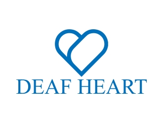 Deaf Heart logo design by sarfaraz
