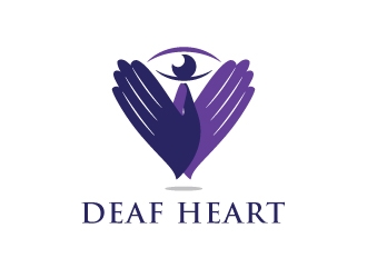 Deaf Heart logo design by Suvendu