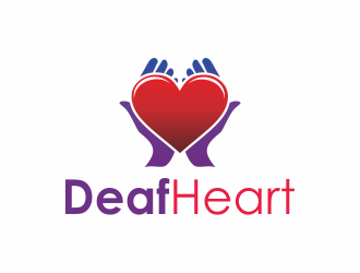 Deaf Heart logo design by bosbejo