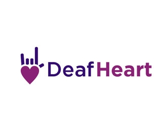 Deaf Heart logo design by Foxcody