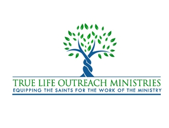 True Life Outreach Ministries logo design by nikkl