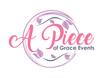 A Piece of Grace Events logo design by RIANW