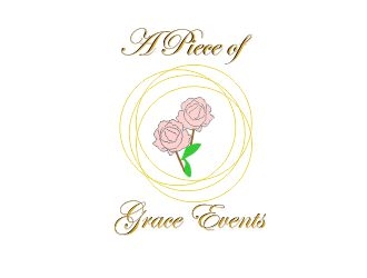 A Piece of Grace Events logo design by ElonStark