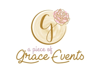 A Piece of Grace Events logo design by Suvendu