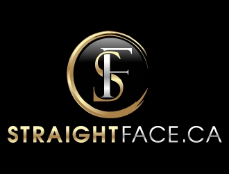 straightface.ca logo design by nexgen