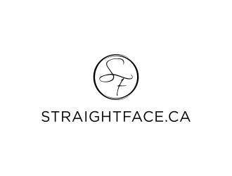 straightface.ca logo design by salis17