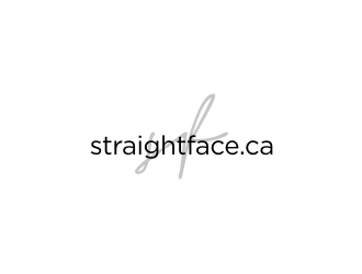 straightface.ca logo design by dewipadi