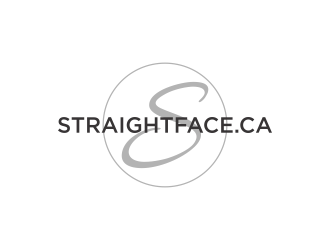 straightface.ca logo design by BlessedArt