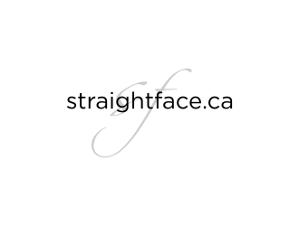 straightface.ca logo design by RIANW