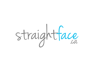 straightface.ca logo design by lexipej