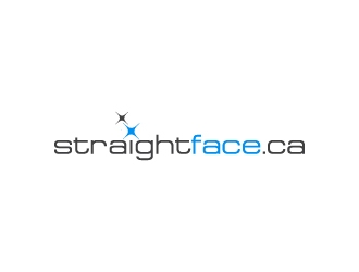 straightface.ca logo design by uttam