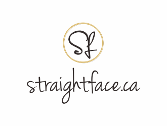 straightface.ca logo design by huma