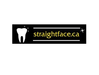 straightface.ca logo design by ElonStark