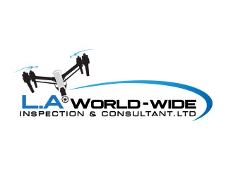 L.A World-wide Inspection&Consultant.Ltd logo design by Sorjen