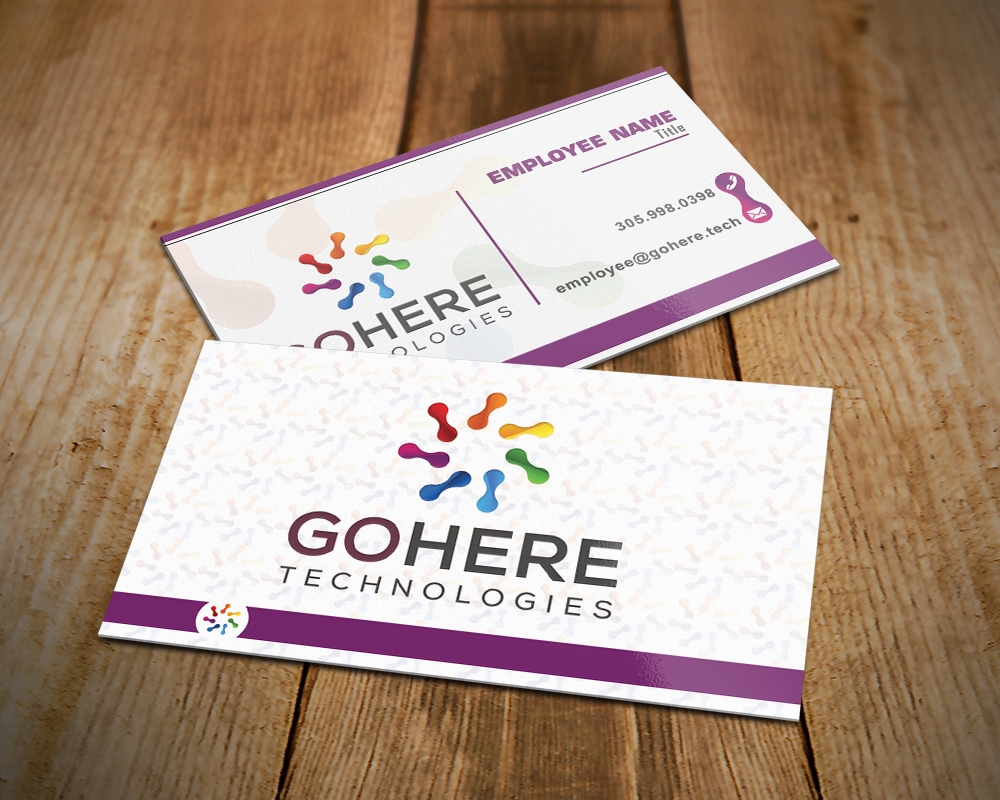 GOHERE Technologies logo design by MastersDesigns