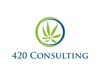 420 Consulting logo design by EkoBooM