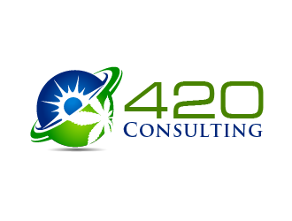 420 Consulting logo design by THOR_