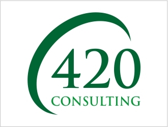 420 Consulting logo design by MREZ