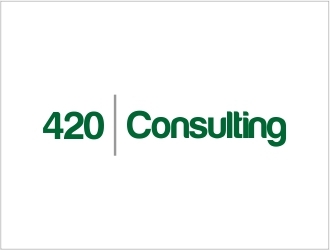420 Consulting logo design by MREZ