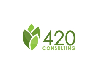 420 Consulting logo design by BTmont