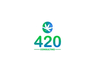 420 Consulting logo design by BaneVujkov