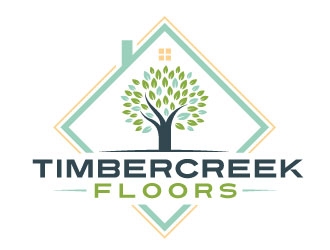 Timbercreek Floors logo design by REDCROW