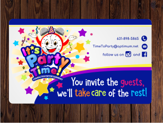 It’s Party Time logo design by coco
