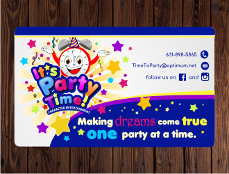 It’s Party Time logo design by coco