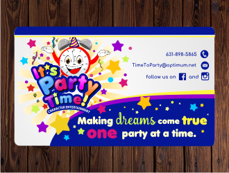 It’s Party Time logo design by coco