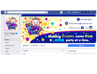 It’s Party Time logo design by coco