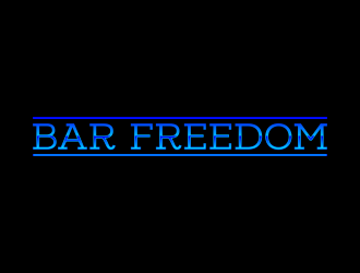 Bar Freedom  logo design by ekitessar