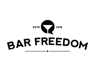 Bar Freedom  logo design by sanworks