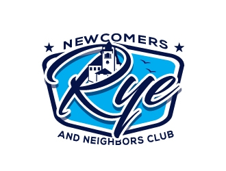 Rye Newcomers and Neighbors Club logo design by Xeon