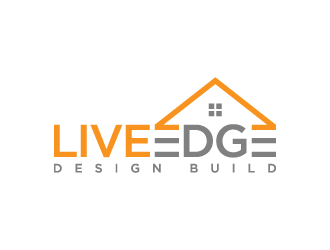 Live Edge Design Build logo design by denfransko