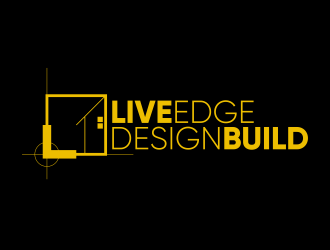 Live Edge Design Build logo design by ekitessar
