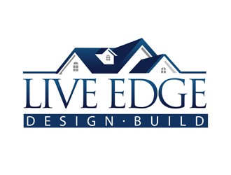 Live Edge Design Build logo design by kunejo