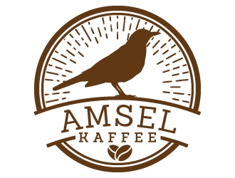 Amsel Kaffee logo design by jaize