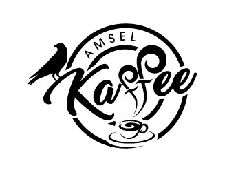 Amsel Kaffee logo design by daywalker