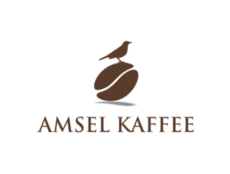 Amsel Kaffee logo design by sheilavalencia