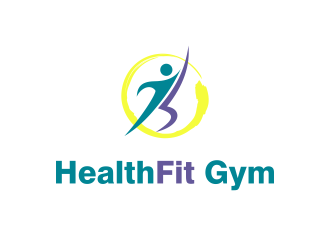 HealthFit Gym  logo design by ingepro