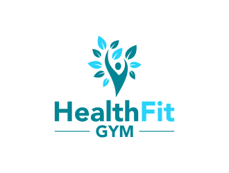 HealthFit Gym  logo design by ingepro