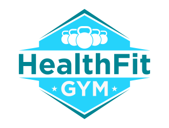 HealthFit Gym  logo design by rykos