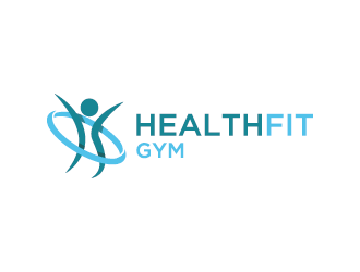 HealthFit Gym  logo design by mhala