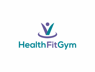 HealthFit Gym  logo design by gcreatives