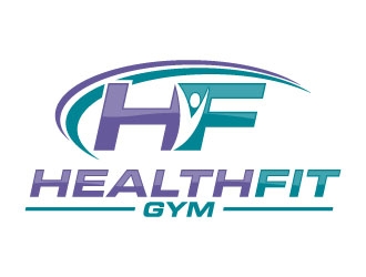 HealthFit Gym  logo design by daywalker